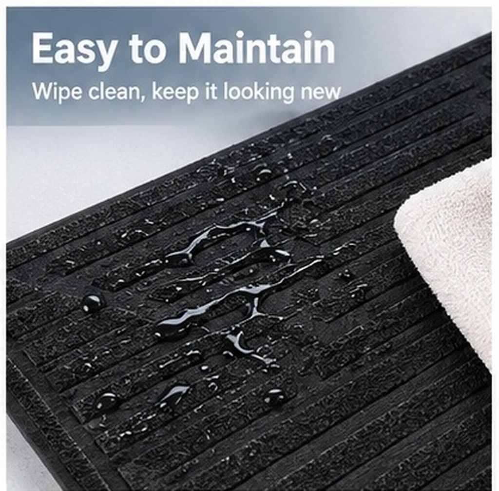 Car Floor Mat - Robuste Gummi-Autoteppich-Reparaturmatte Schutzmatte Rutschfeste Fahrer-Sicherheits-Fußpedalauflage Auto-Teppich-Reparaturpatch