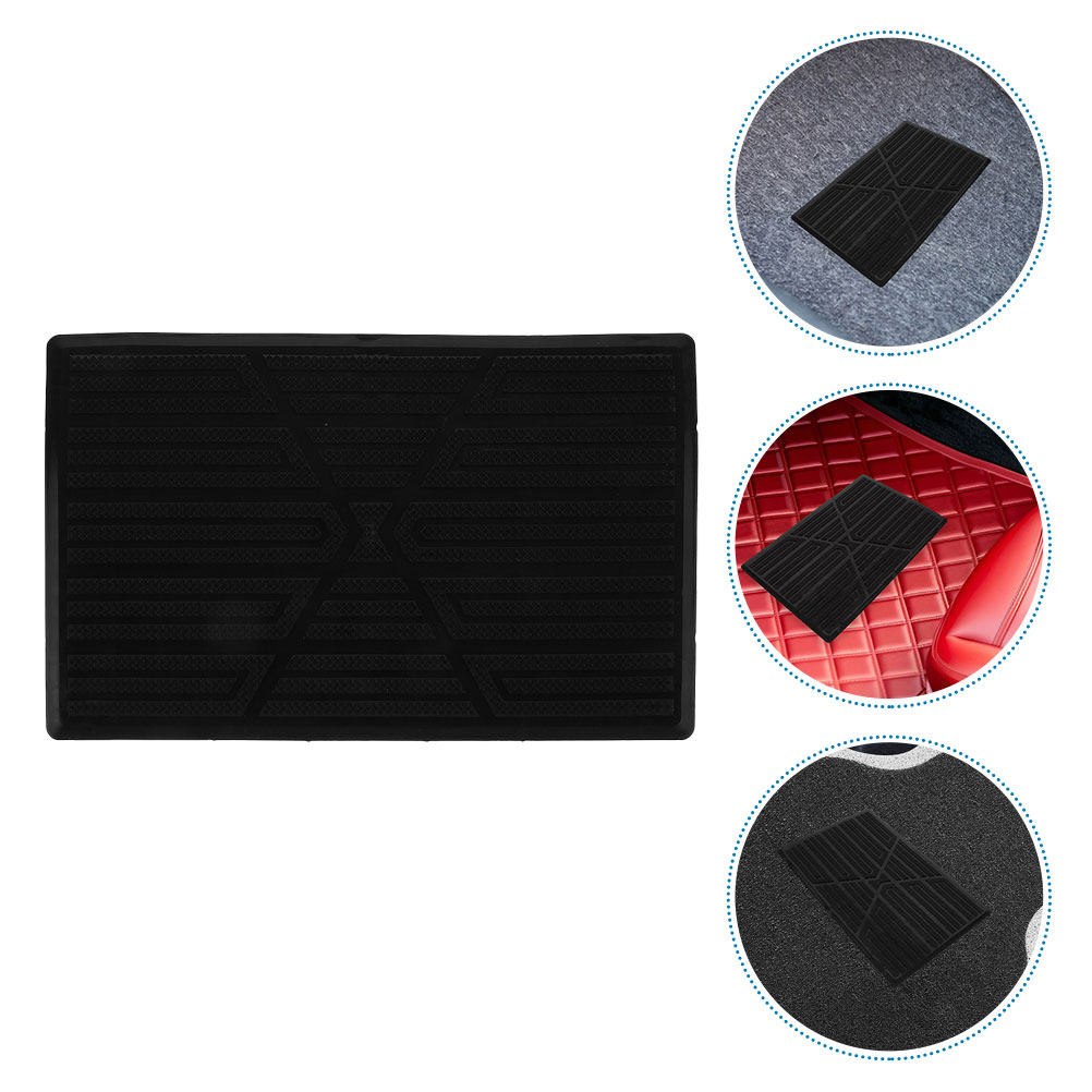 Car Floor Mat - 2 Stück Auto-Fußpedal-Pads, rutschfeste Gummi-Bodenmatten, Reparaturflicken