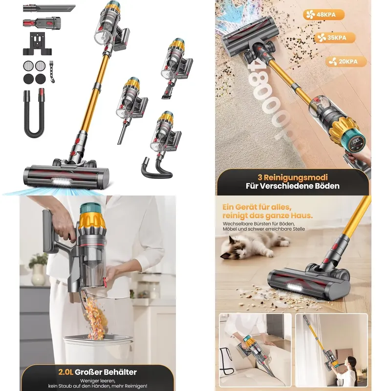 Car Vacuum - 45kPa 650W Selbstreinigender OEM-Hersteller Großhandel Tragbarer
