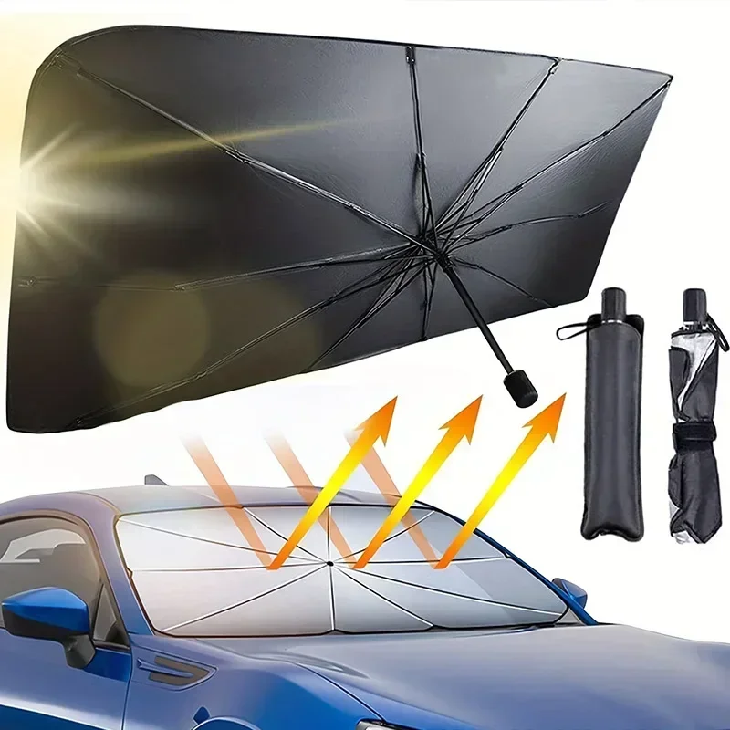 Windshield Sun Shade - Auto-Sonnenschutz für die Windschutzscheibe, Sonnenschutzvorrichtung, Sonnenschutz,