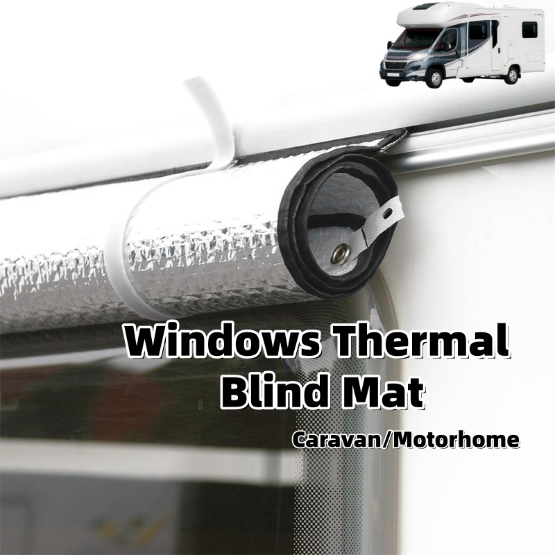 Windshield Sun Shade - RV Sonnenschutz Windschutzscheiben-Sonnenschutz Fenster Thermische Sichtschutzmatte
