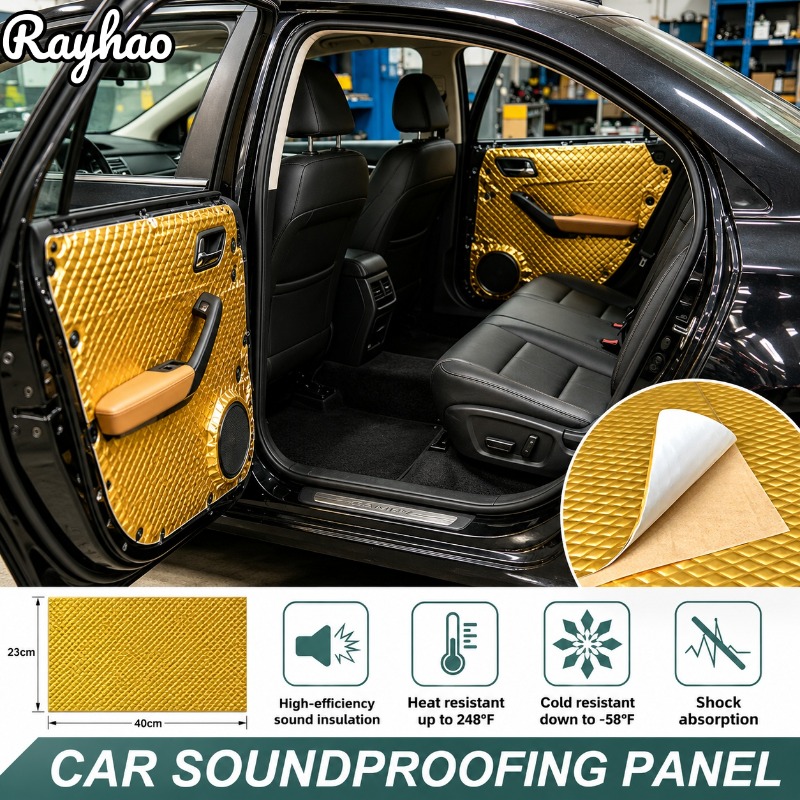 Car Floor Mat - Schalldämmende Matte für Autos, Selbstklebende Lärmschutzfolie