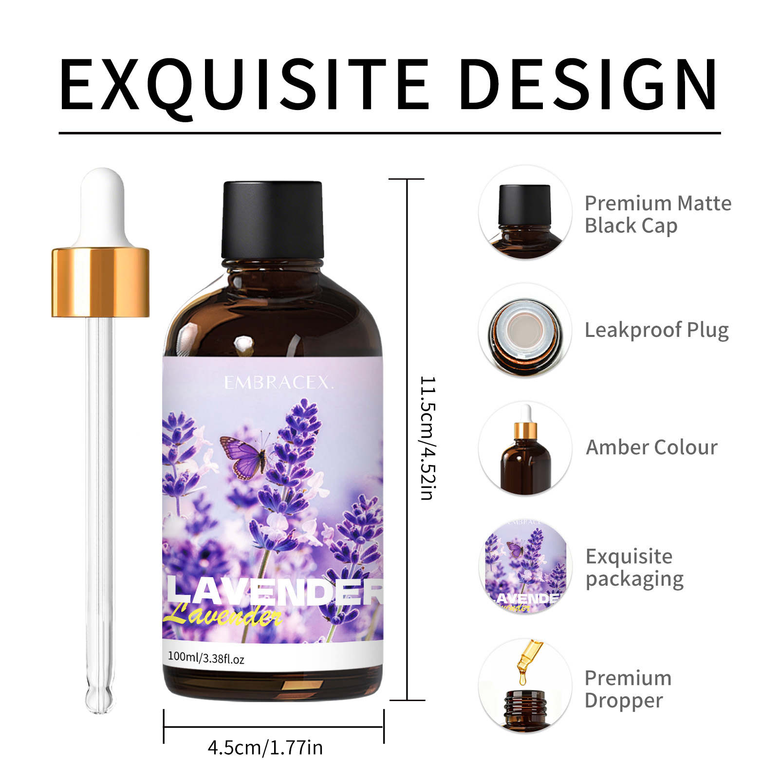 100 ml Lavendel-Ätherisches Öl – Car Air Freshener Bewertung und Preis