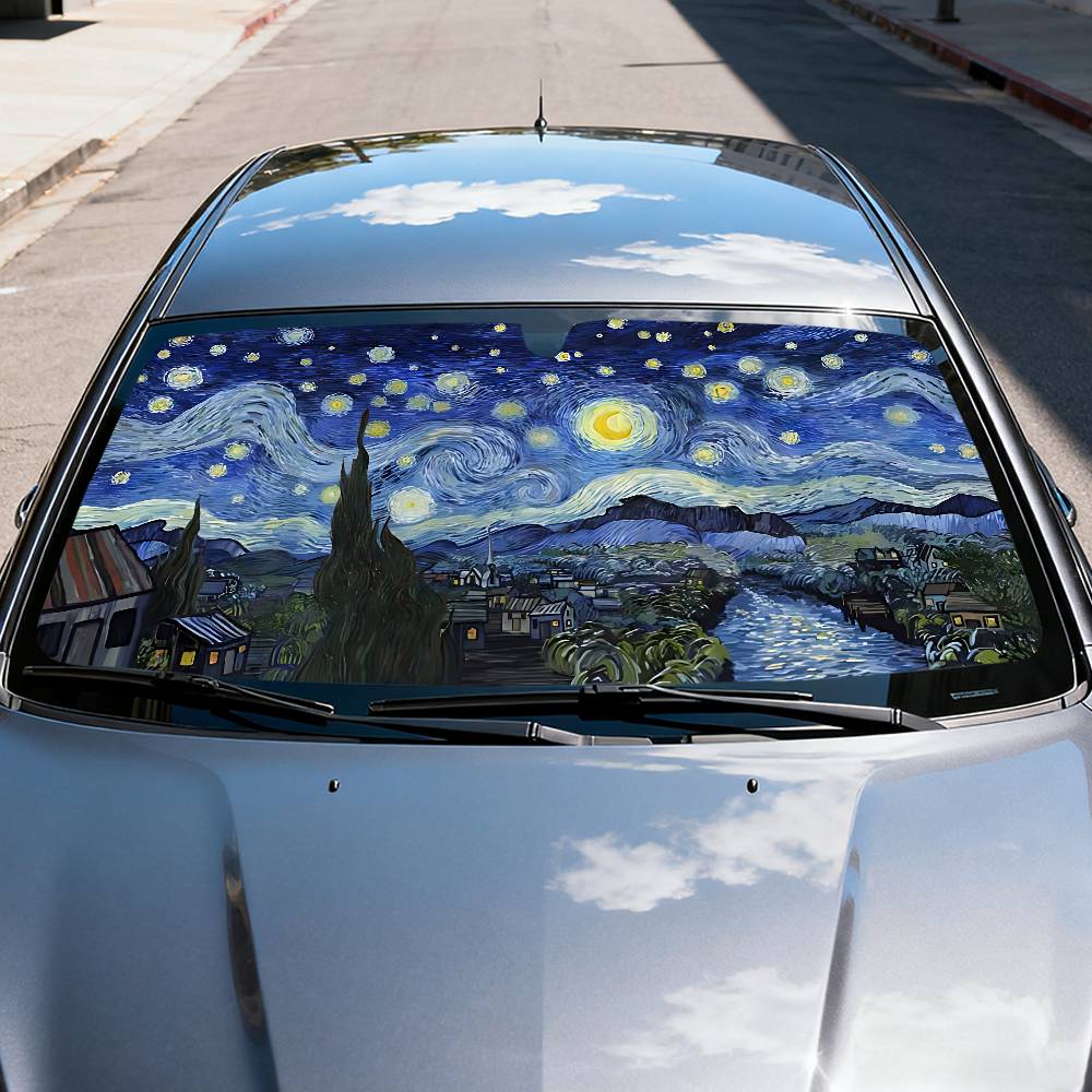 Sternennacht V-Van G-Gogh Auto – Windshield Sun Shade Bewertung und Preis