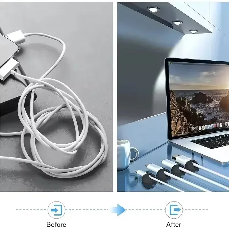 Desktop-Kabelclips, tragbare,  – Car Cable Organizer Bewertung und Preis