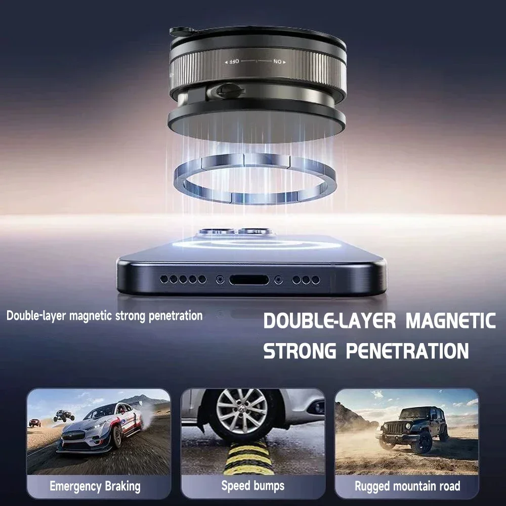 Verbessert 360 ° Vakuum-Magnet – Car Phone Holder Bewertung und Preis