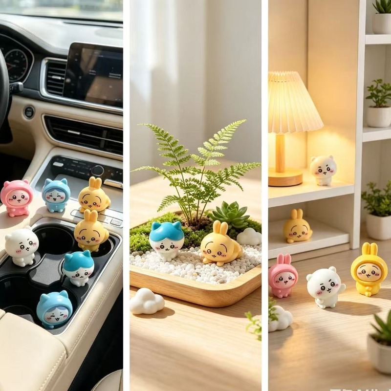 Chiikawa Mini-Figur, niedliche – Car Accessories Japanese Bewertung und Preis