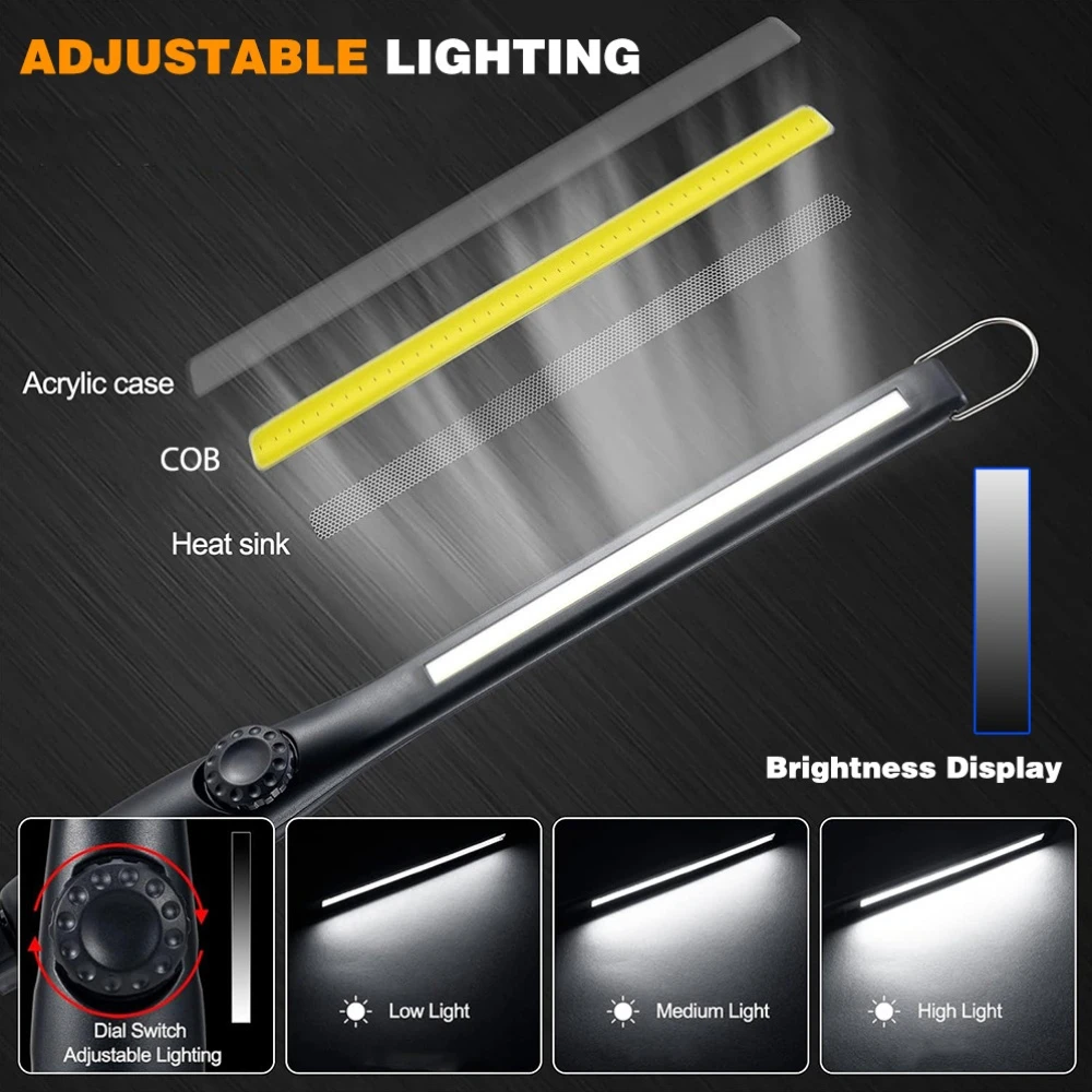 Multifunktionale COB-Taschenla – Car Led Light Bewertung und Preis